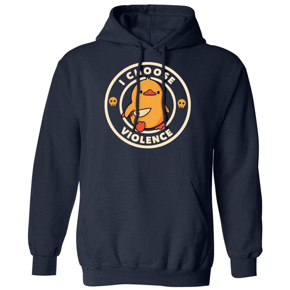 Classic Unisex Hoodie - DPQJQWSS - Navy - 2