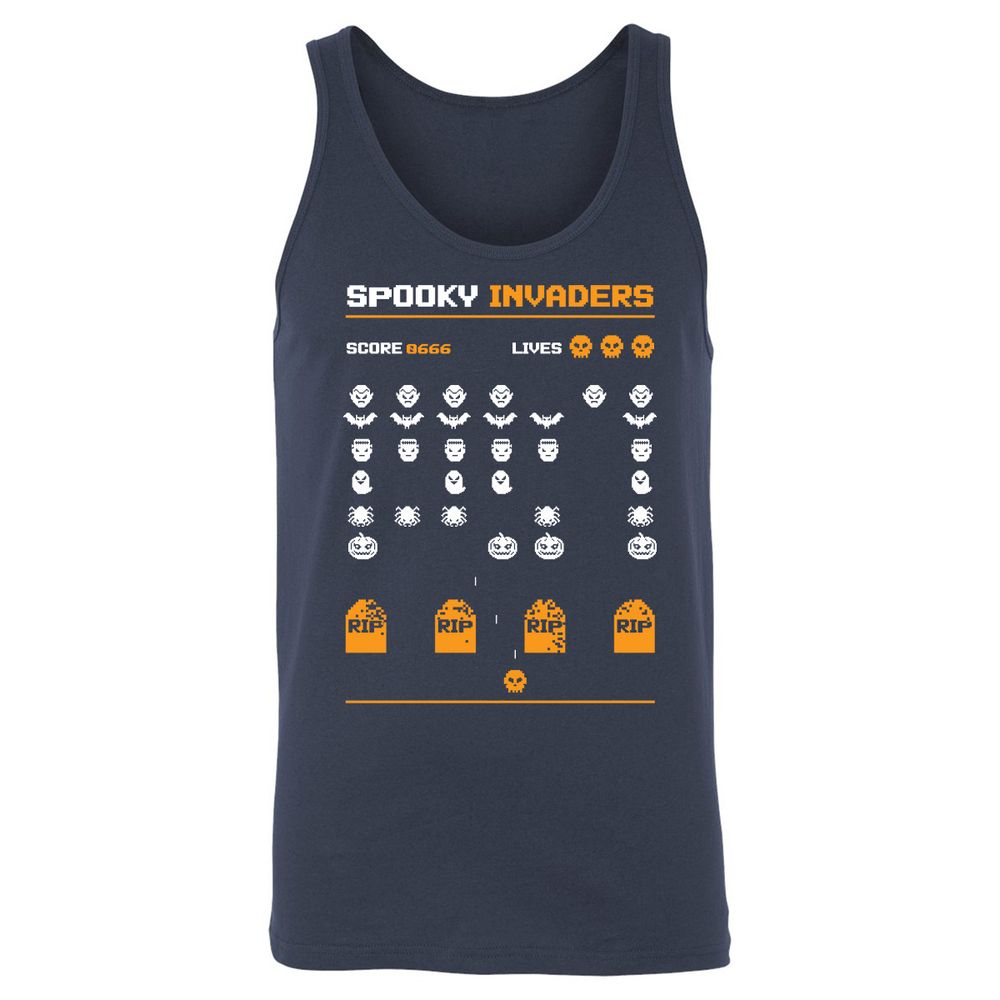 Unisex Jersey Tank - 6RJ4ZJVF - Navy - 2