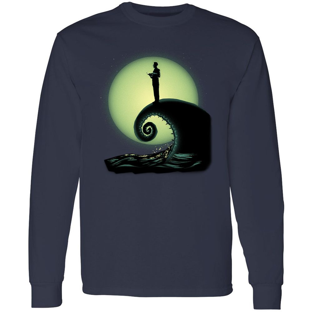 Long Sleeve T-Shirt - UZ63UQQF - Navy - 2