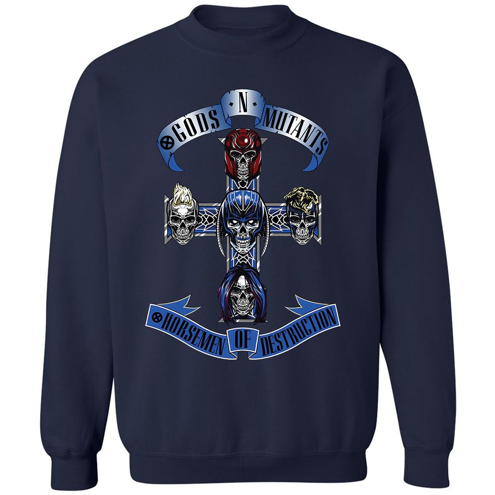 Classic Unisex Sweatshirt - V47QGTG8 - Navy - 2