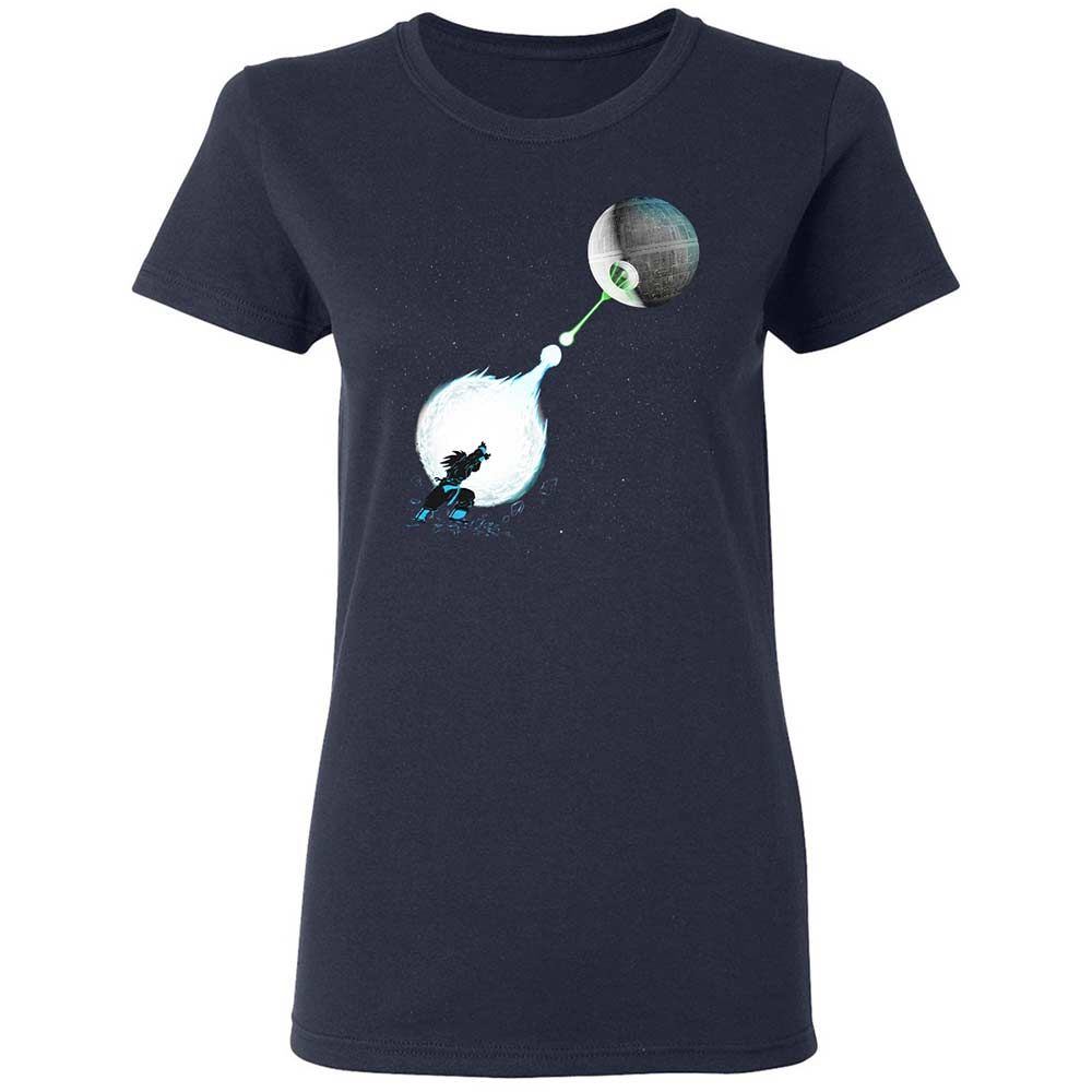 Women's T-Shirt - 2KM1DZYF - Navy - 2