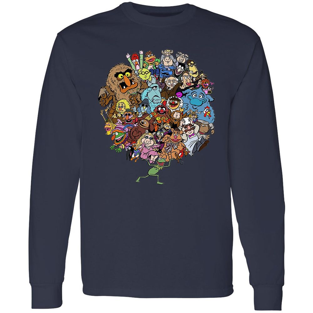 Long Sleeve T-Shirt - ARFCS62M - Navy - 2