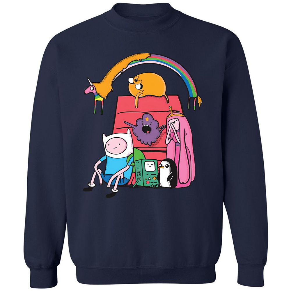 Classic Unisex Sweatshirt - DGQ8WD4K - Navy - 2