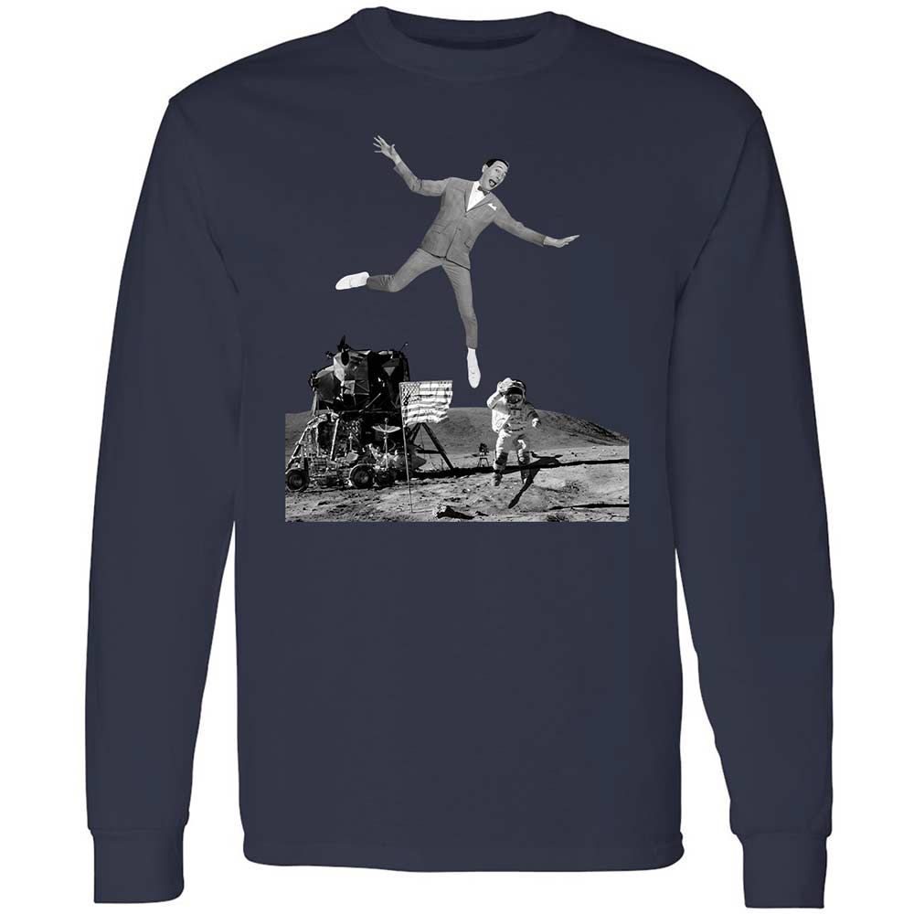 Long Sleeve T-Shirt - 961YPJ6N - Navy - 2