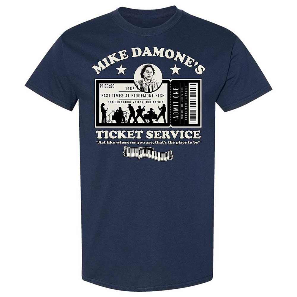Damone's Ticket Service - Navy - 2
