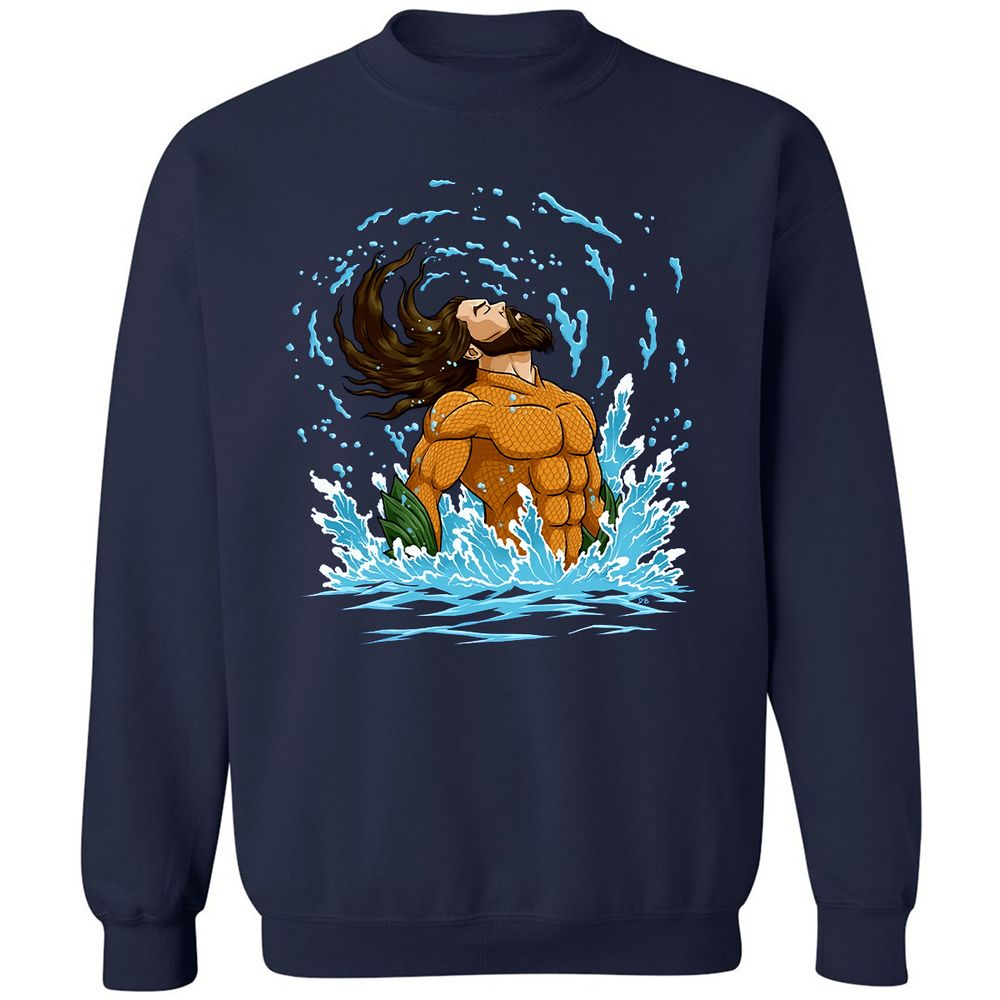 Classic Unisex Sweatshirt - 9XLXJMJ4 - Navy - 2