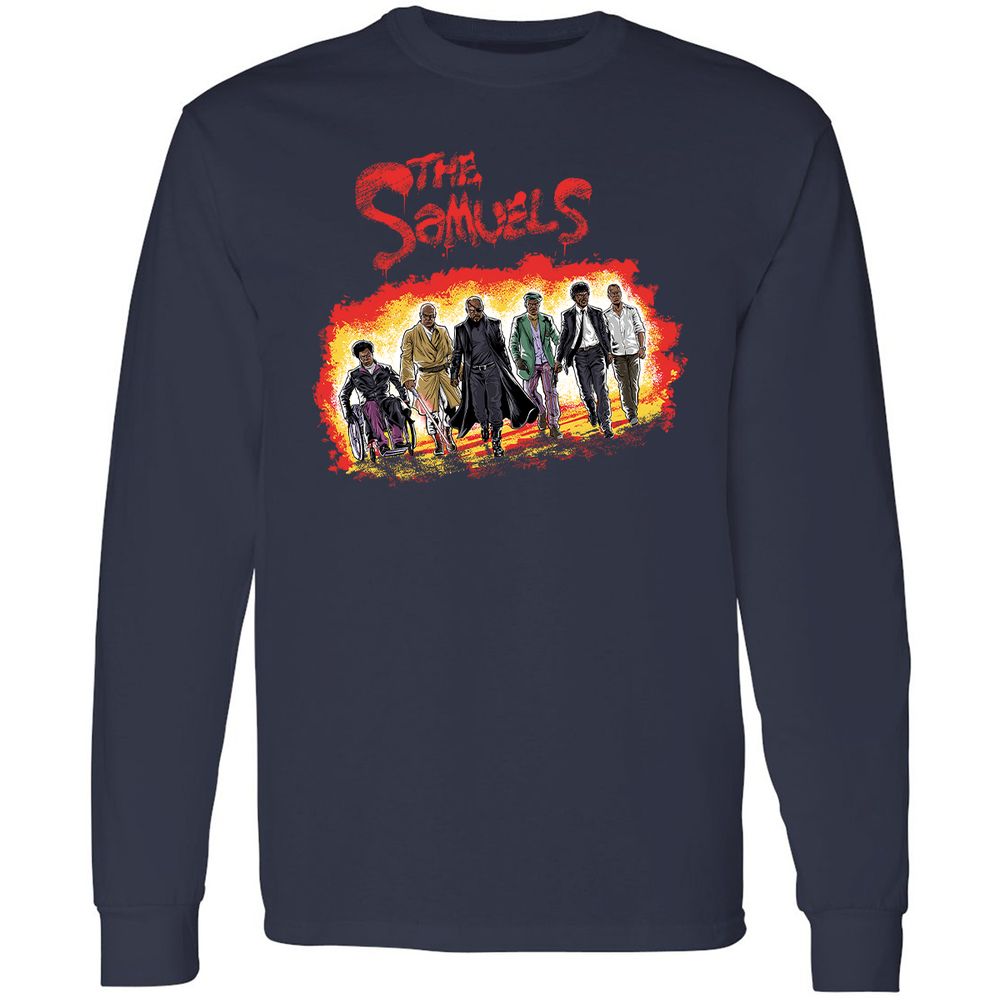 Long Sleeve T-Shirt - E9C8PS7L - Navy - 2
