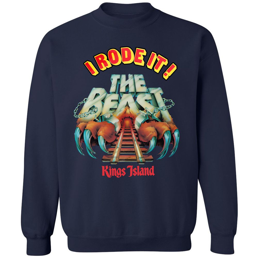 Classic Unisex Sweatshirt - J61LEM34 - Navy - 2