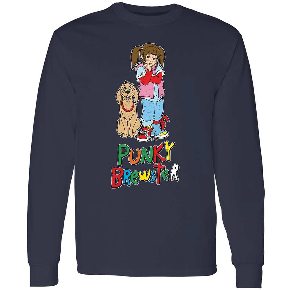 Long Sleeve T-Shirt - 5BE1N8R9 - Navy - 2