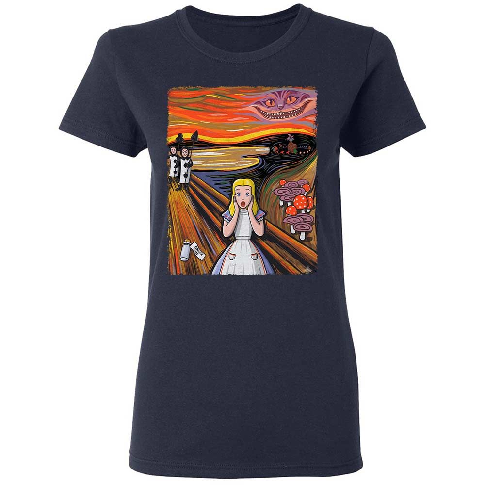 Alice in Screamland - Navy - 2