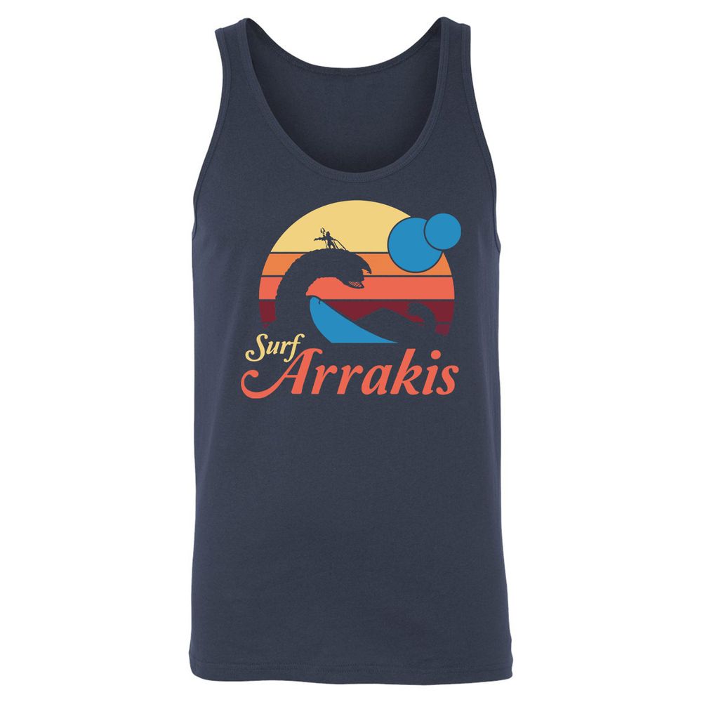 Unisex Jersey Tank - 24GDM193 - Navy - 2