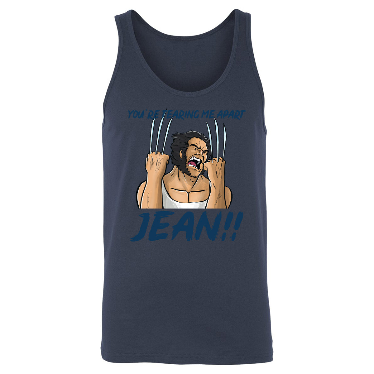 Unisex Jersey Tank - LBTP1PWS - Navy - 2