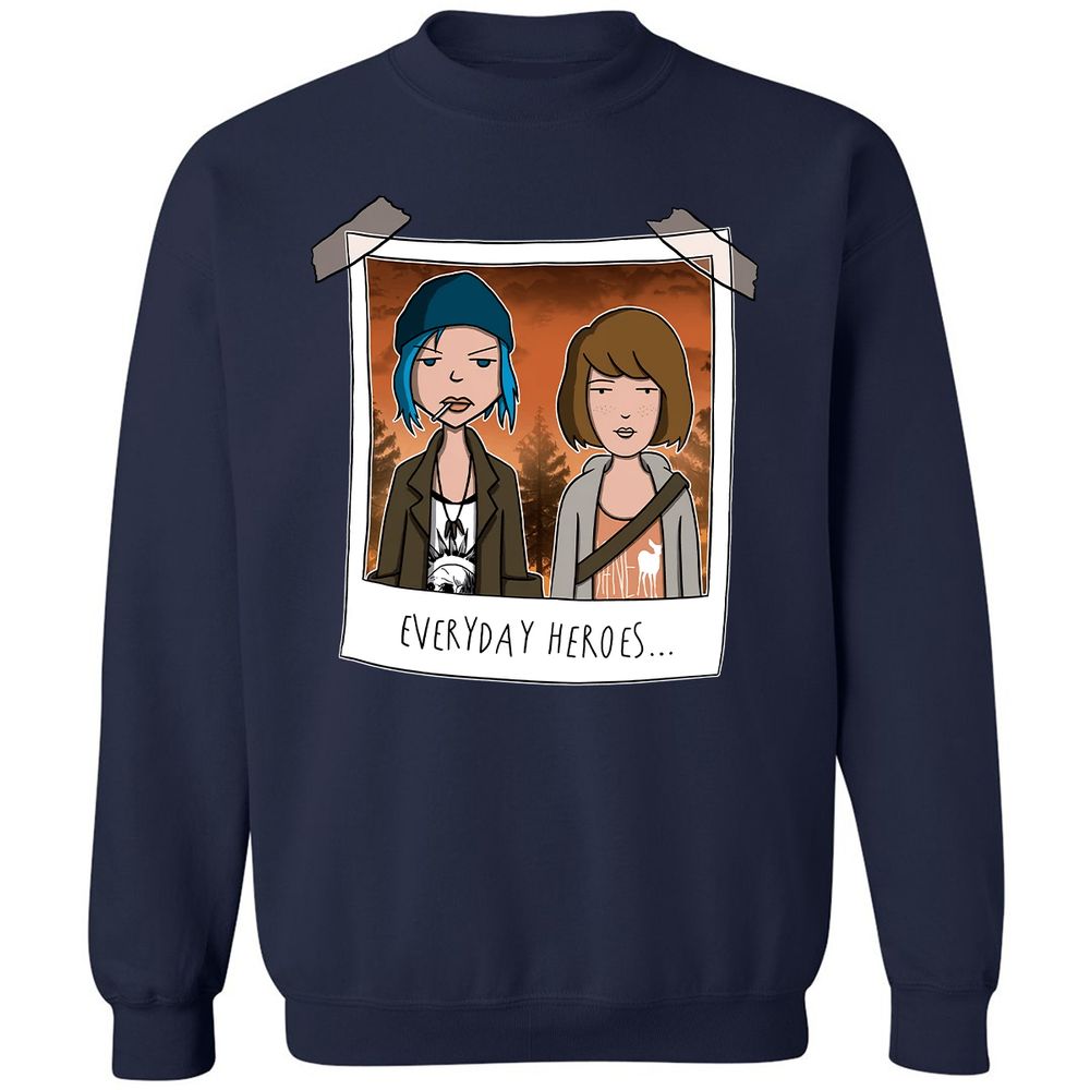 Classic Unisex Sweatshirt - AU1EPF78 - Navy - 2