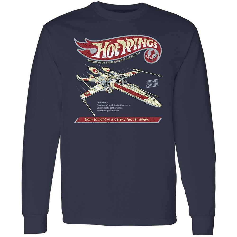 Long Sleeve T-Shirt - EWKNTFVW - Navy - 2