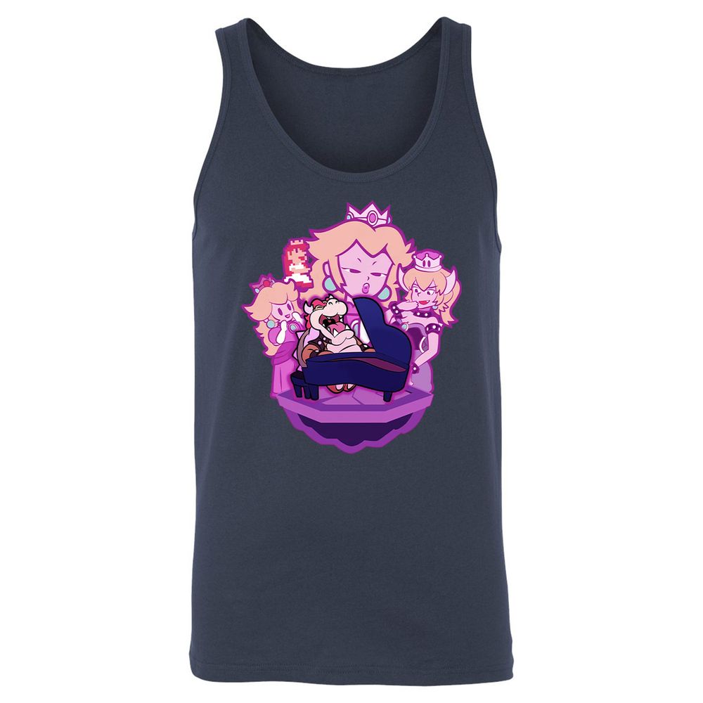 Unisex Jersey Tank - PFLSKQCU - Navy - 2