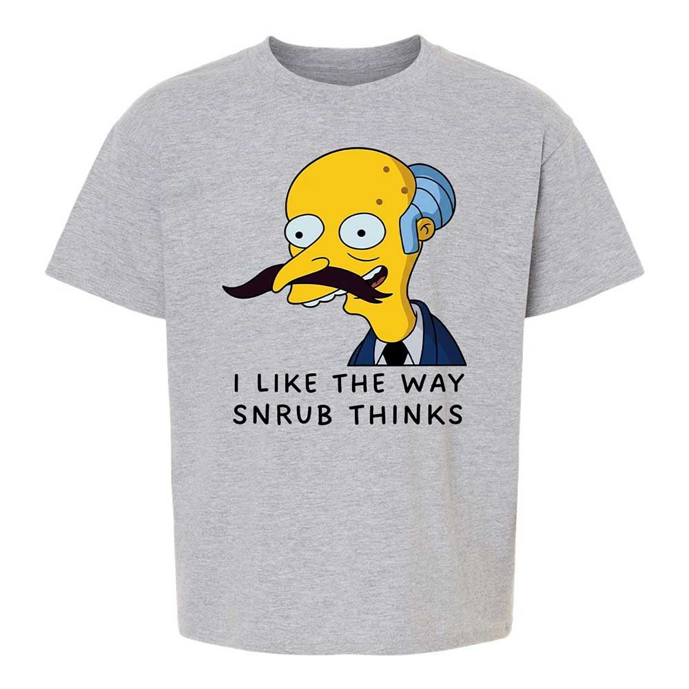 I Like the Way Snrub Thinks - Sport Grey - 2