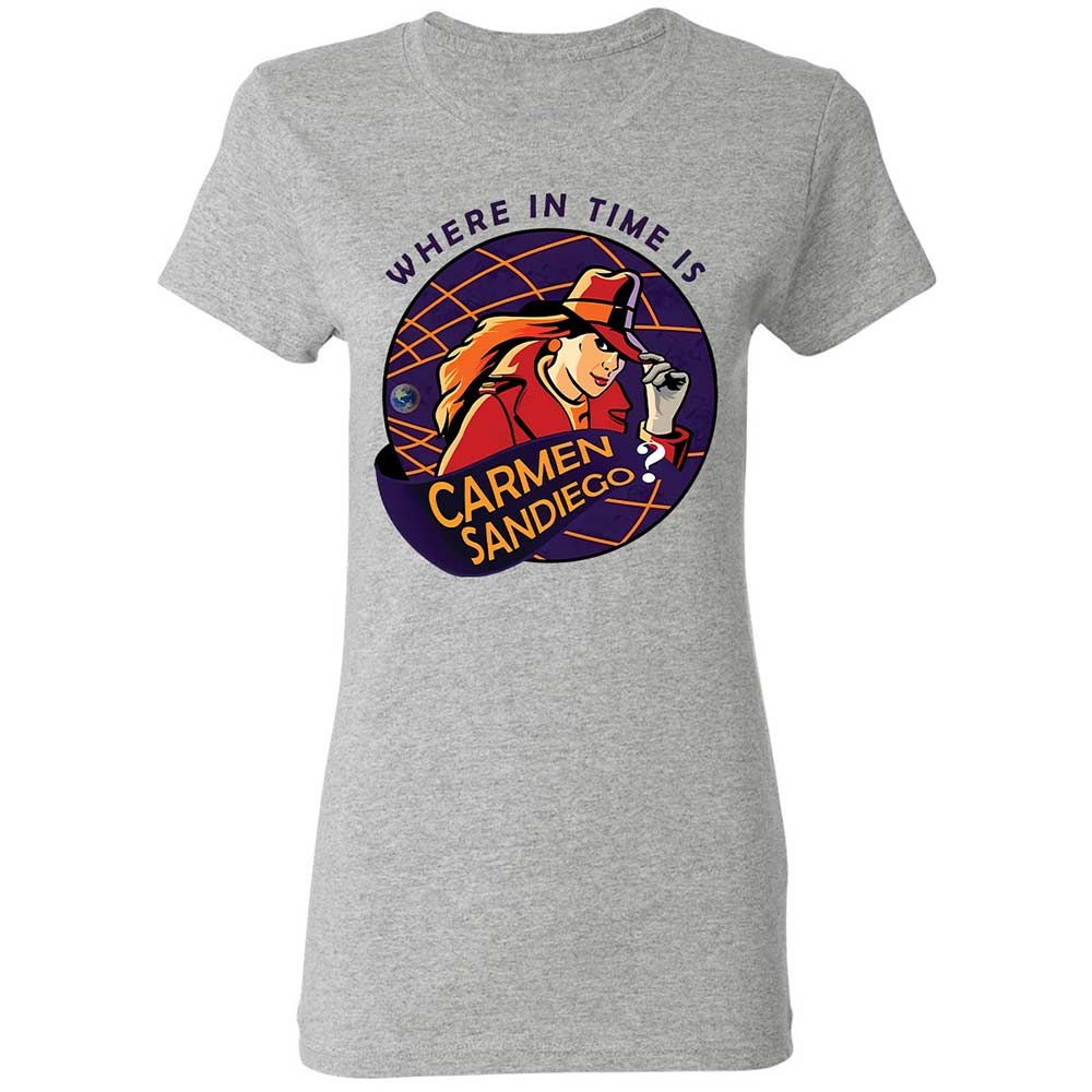 Where in Time Is Carmen Sandiego - Sport Grey - 2