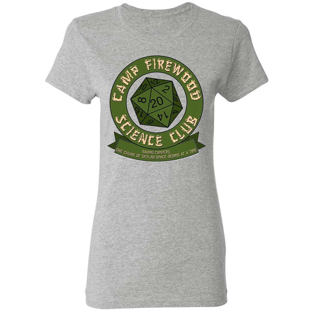 Camp Firewood Science Club - Sport Grey - 2