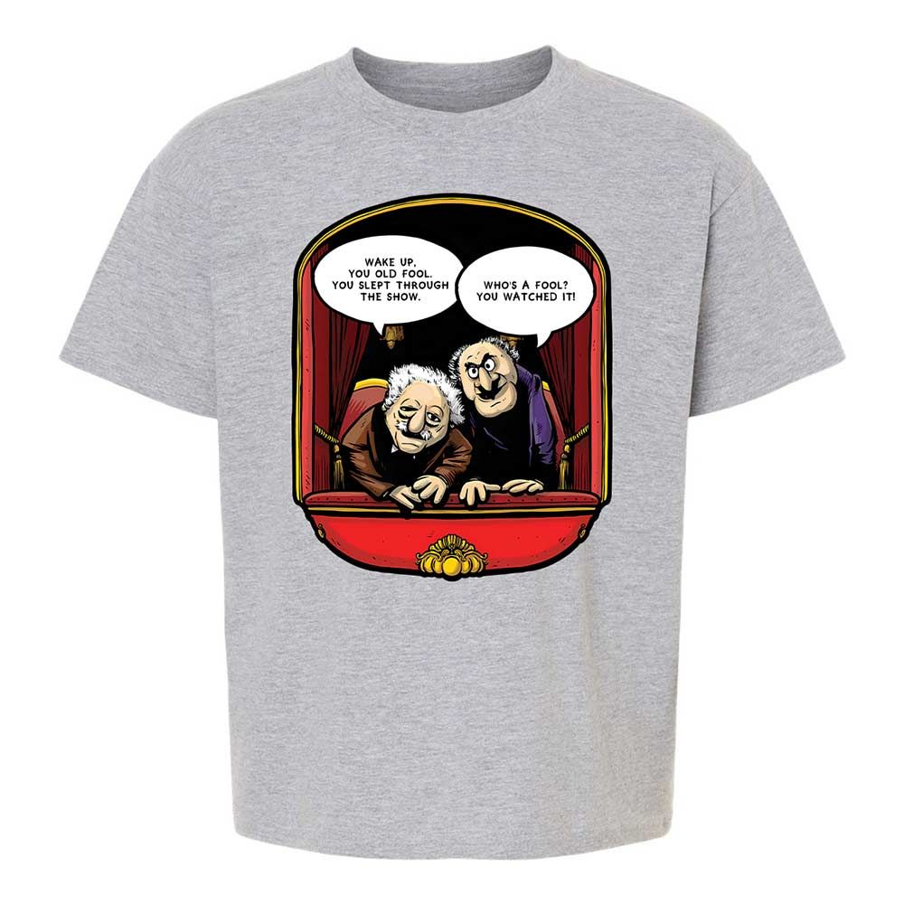 Statler and Waldorf (Wake Up) - Sport Grey - 2