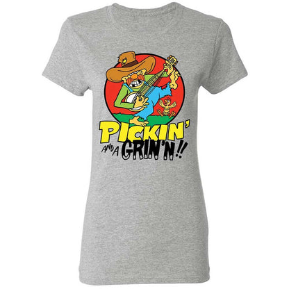 Pickin' and a Grinnin - Sport Grey - 2