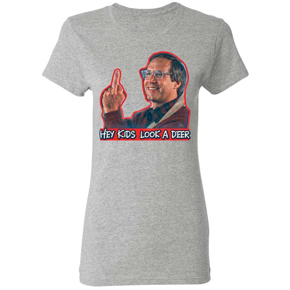 Hey Kids, Look a Deer - Sport Grey - 2