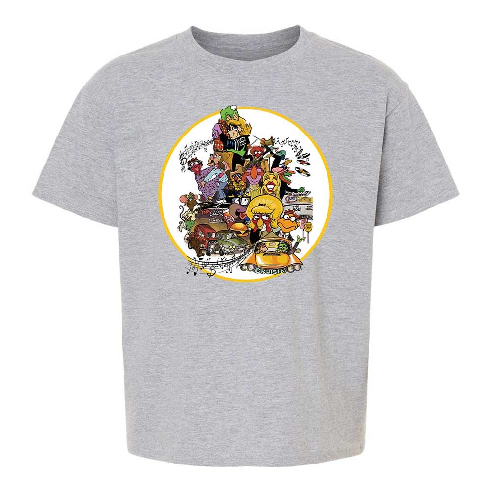 Muppet Graffiti - Sport Grey - 2