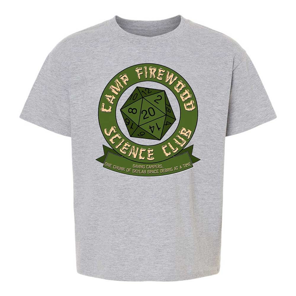 Camp Firewood Science Club - Sport Grey - 2