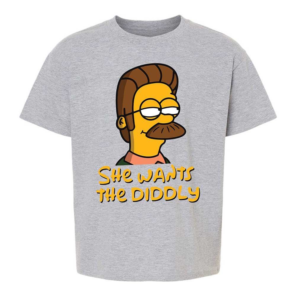 She Wants The Diddly - Sport Grey - 2