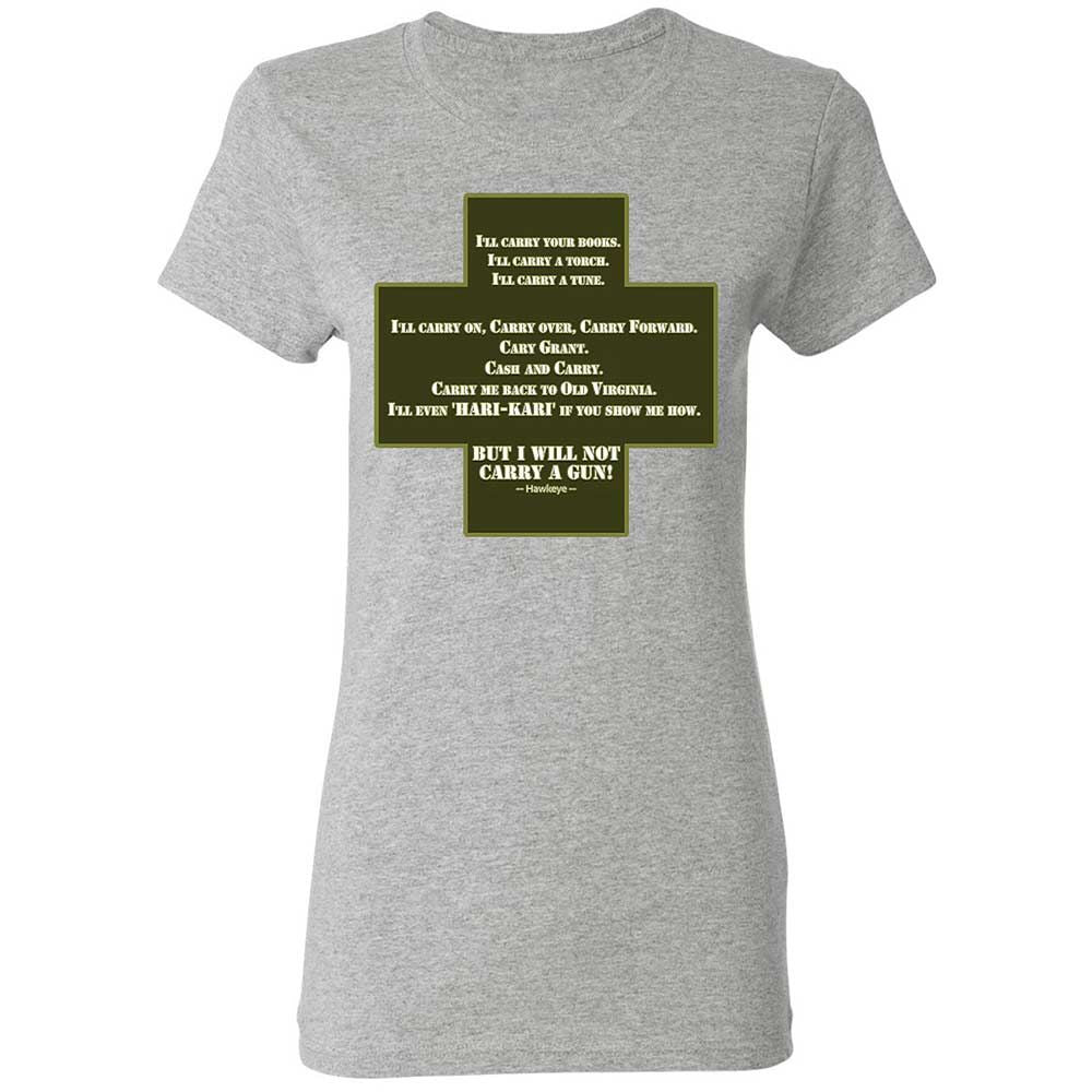 I Will Not Carry a Gun - Sport Grey - 2