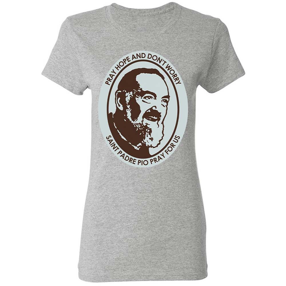 Pray, Hope, and Don't Worry - Sport Grey - 2