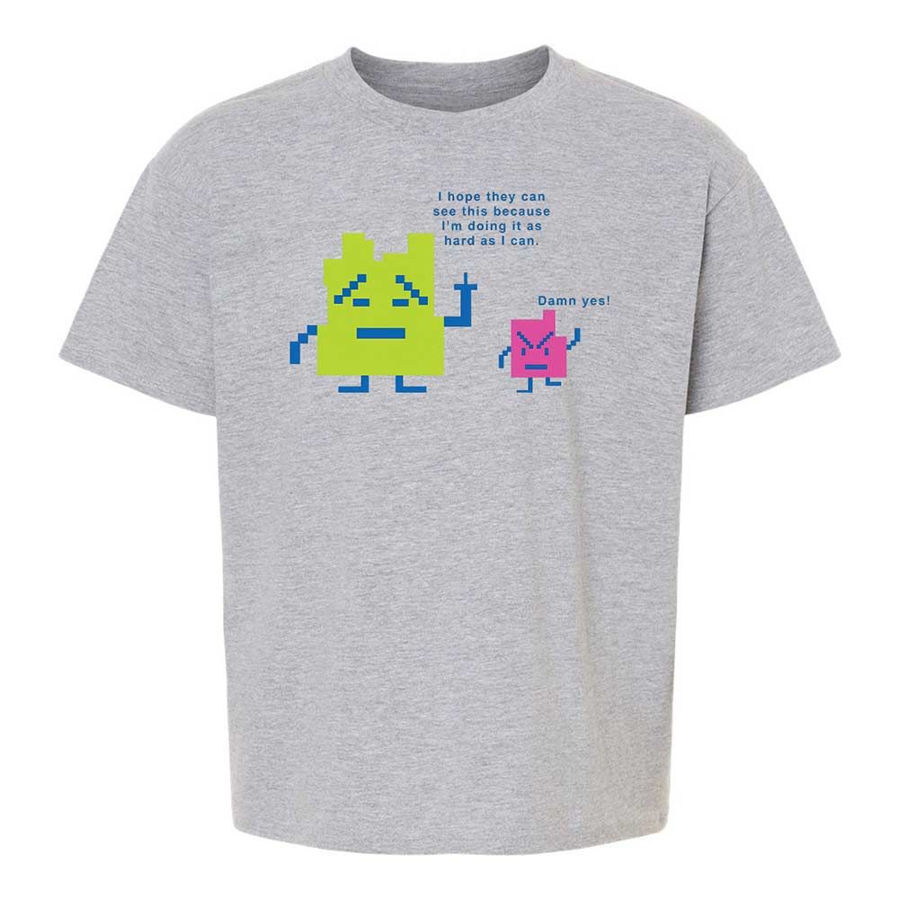 Kids T-Shirt - QM8JEJGX - Sport Grey - 2