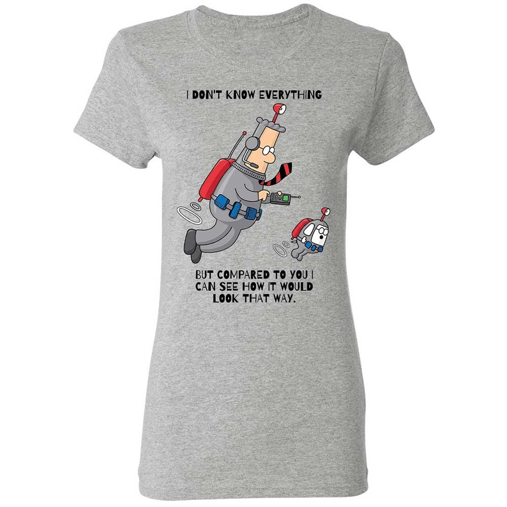 I don't know everything - Sport Grey - 2