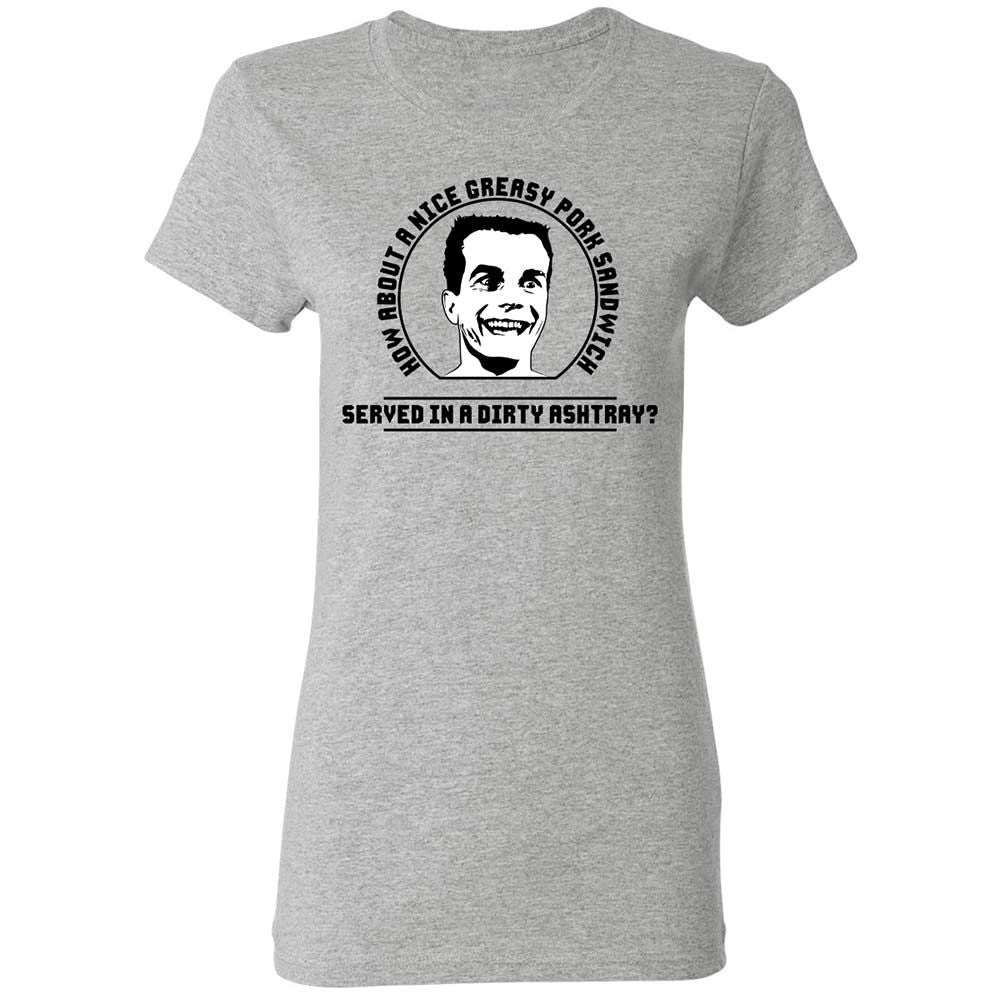 Women's T-Shirt - AMQQHWAB - Sport Grey - 2