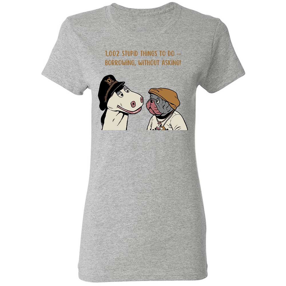 Women's T-Shirt - WTE9UQTB - Sport Grey - 2