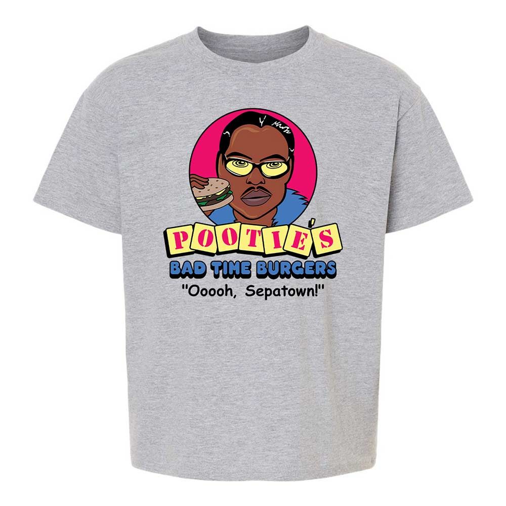 Pootie's Bad Time Burgers - Sport Grey - 2