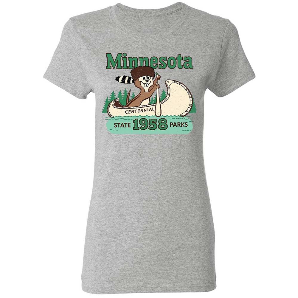 Women's T-Shirt - 4EW6CFYT - Sport Grey - 2