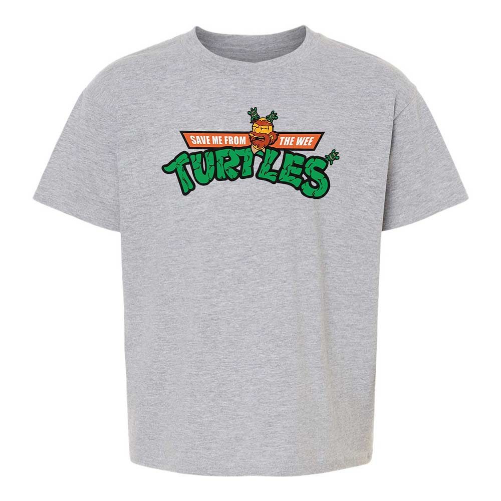 Save Me From The Wee Turtles - Sport Grey - 2
