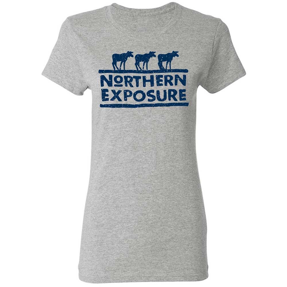 Women's T-Shirt - HQNPDLQF - Sport Grey - 2
