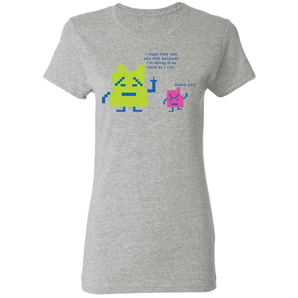 Women's T-Shirt - UNK3YVNY - Sport Grey - 2
