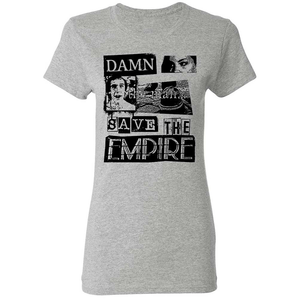 Damn the man. Save the empire - Sport Grey - 2