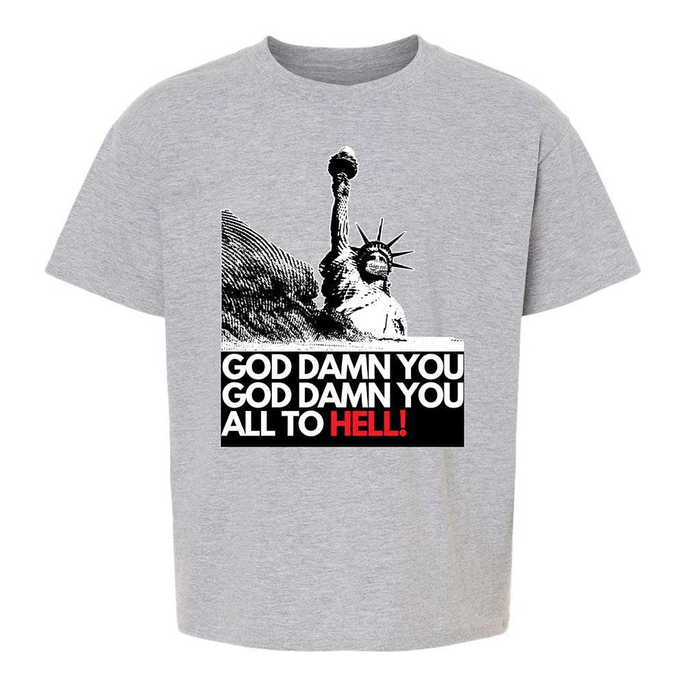 God damn you all to hell! - Sport Grey - 2