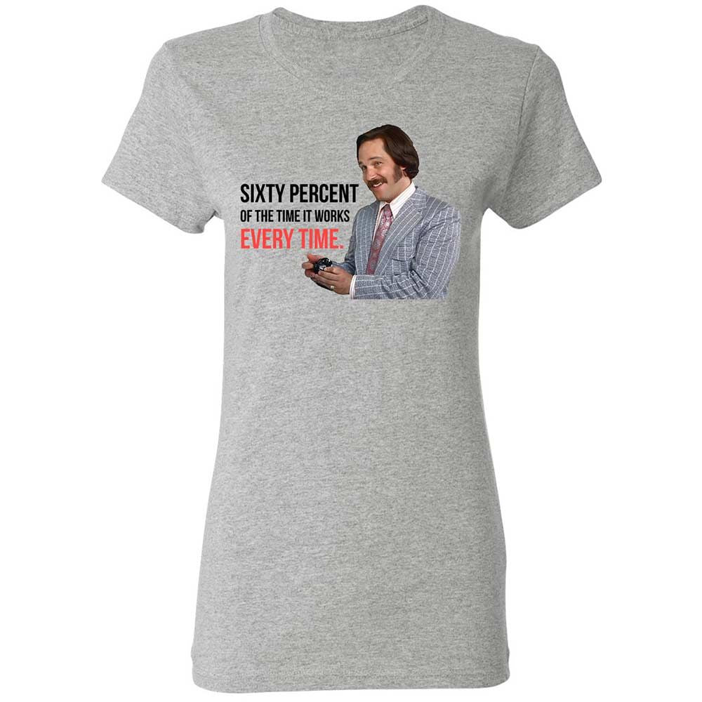 Women's T-Shirt - WJU5VHX5 - Sport Grey - 2