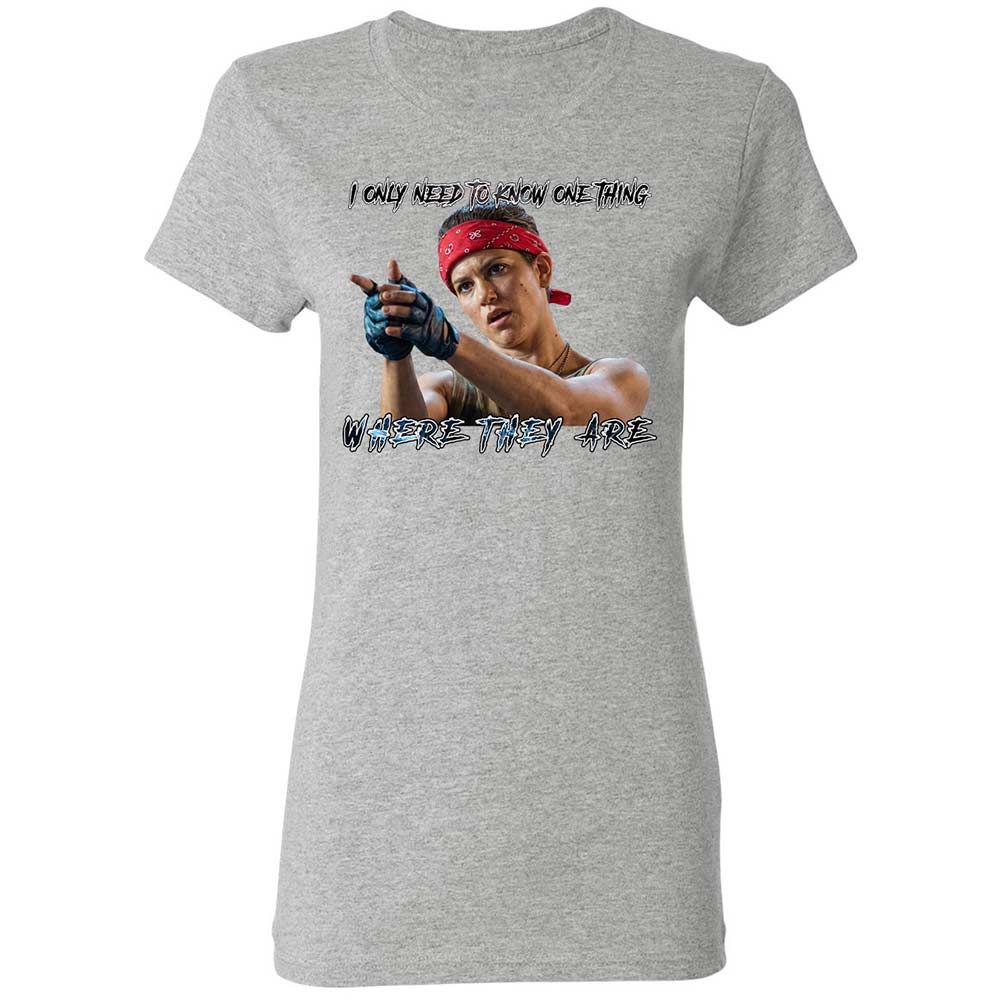 Women's T-Shirt - JXKMGJTD - Sport Grey - 2