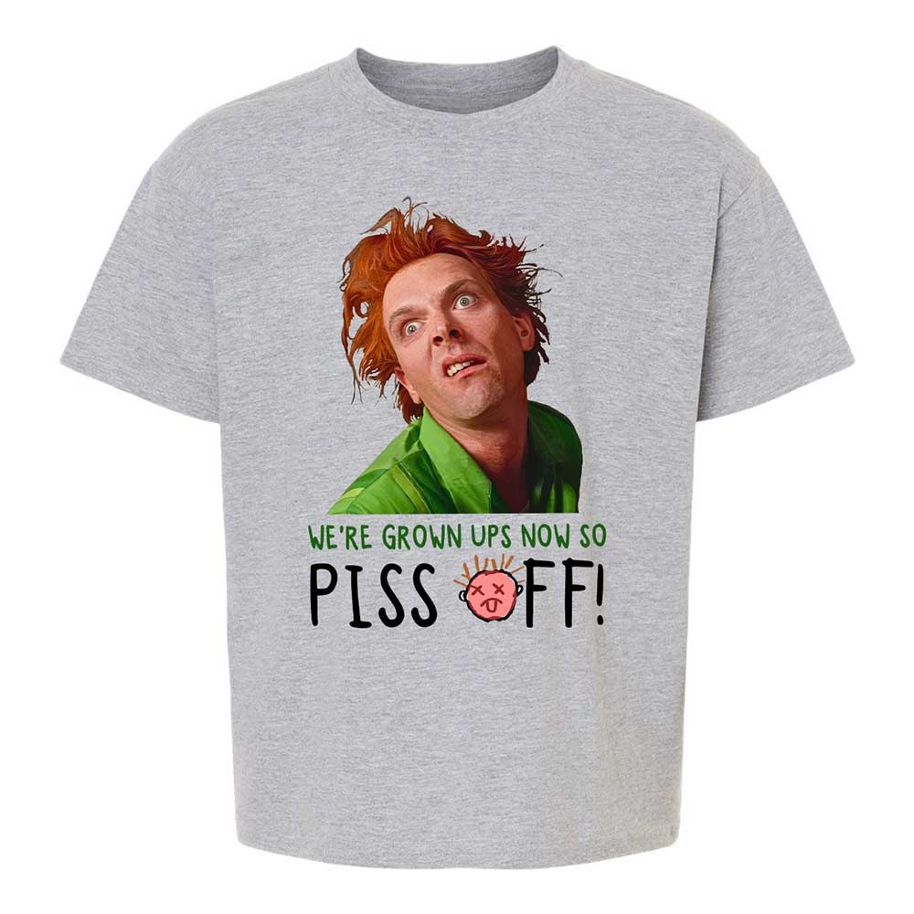 We're Grown Ups Now So Piss Off - Sport Grey - 2
