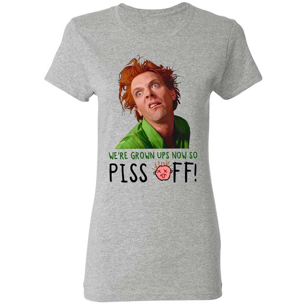 We're Grown Ups Now So Piss Off - Sport Grey - 2