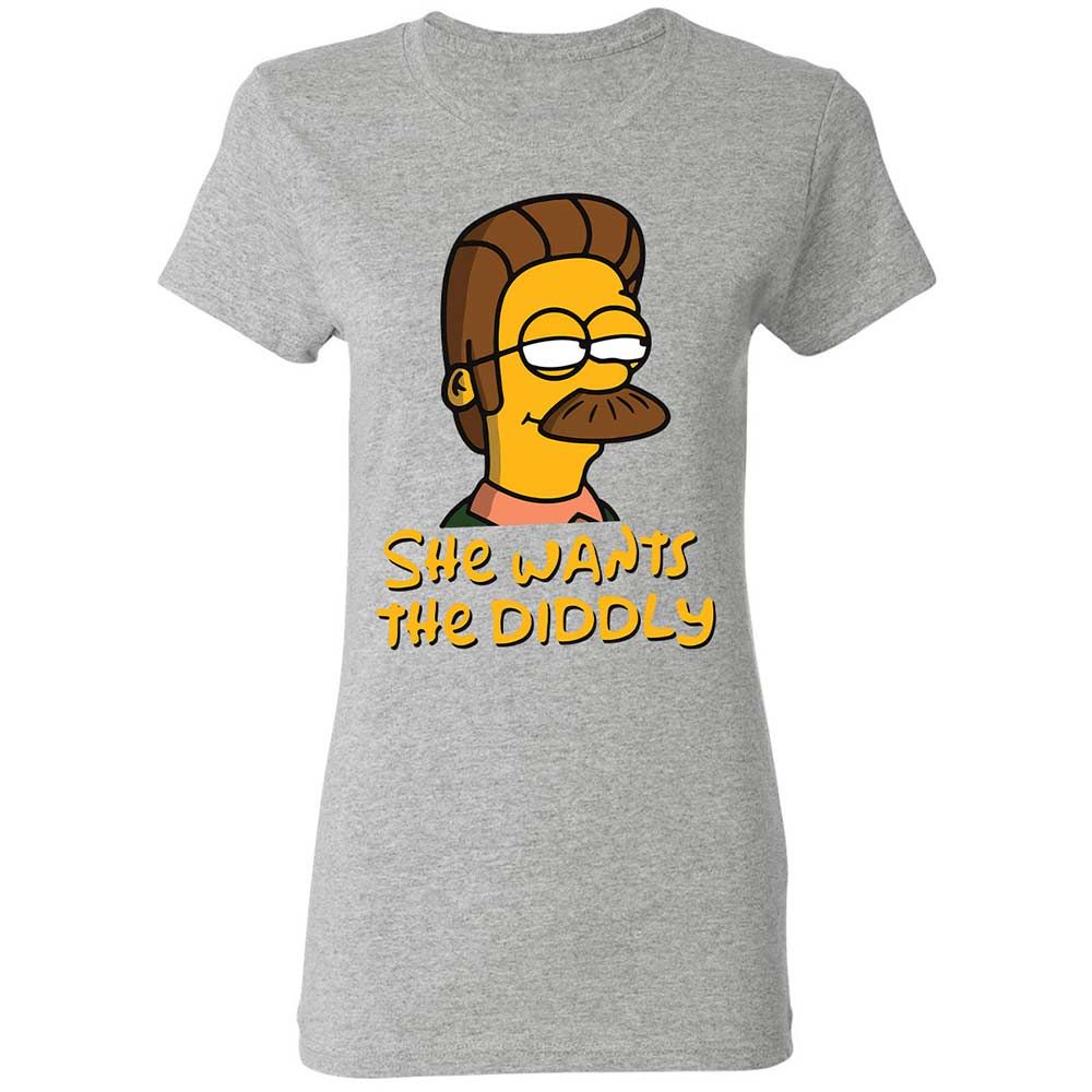She Wants The Diddly - Sport Grey - 2