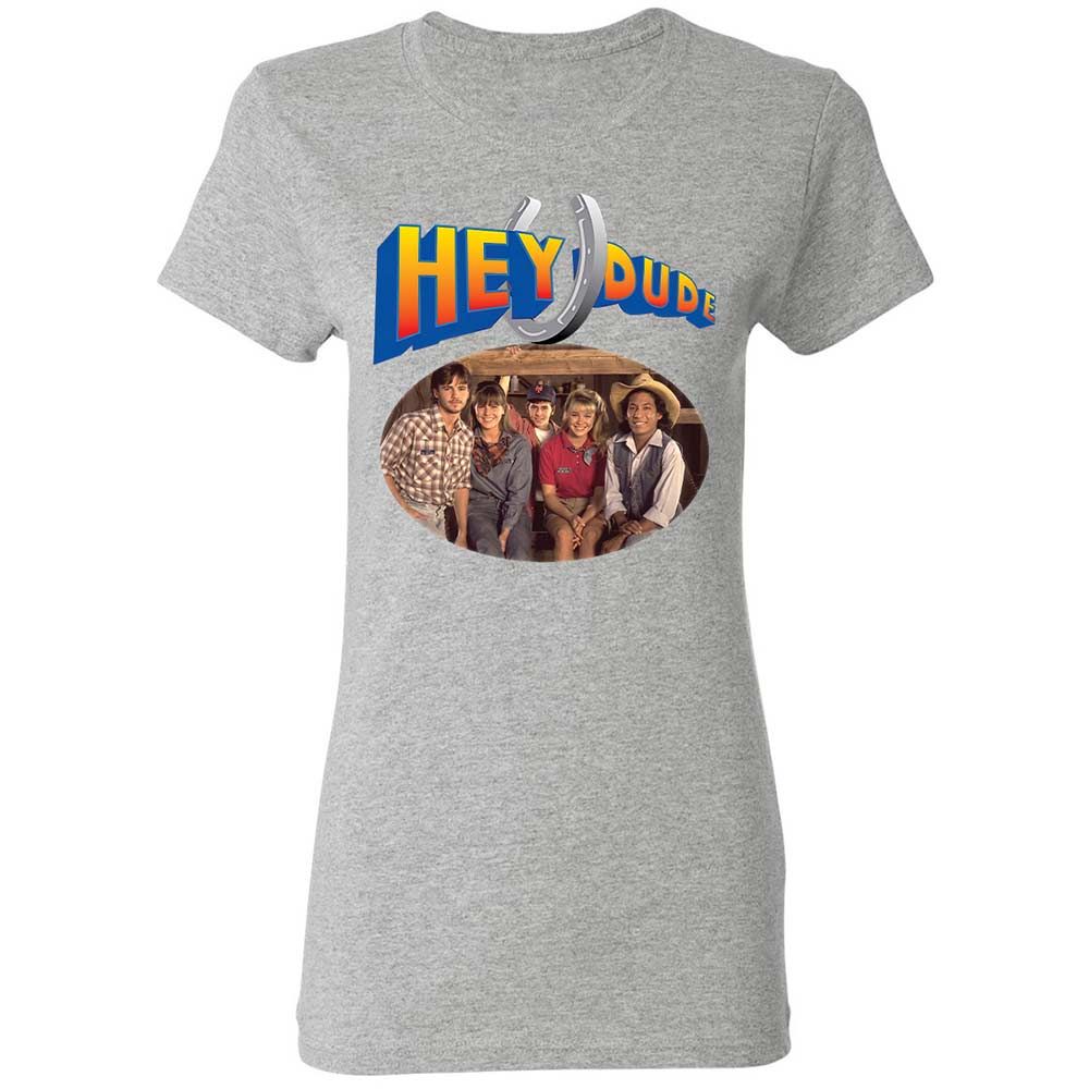 Women's T-Shirt - 6BNGQESF - Sport Grey - 2