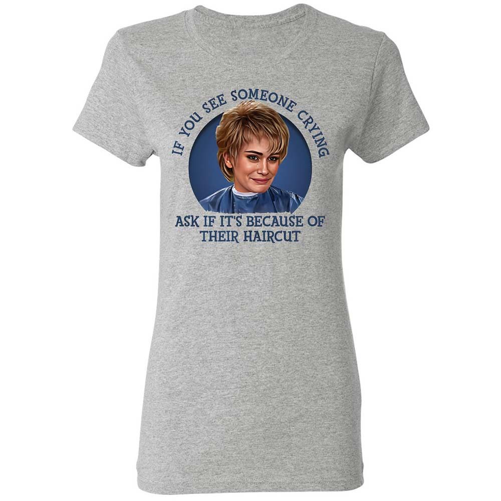 Women's T-Shirt - EDAD75HG - Sport Grey - 2