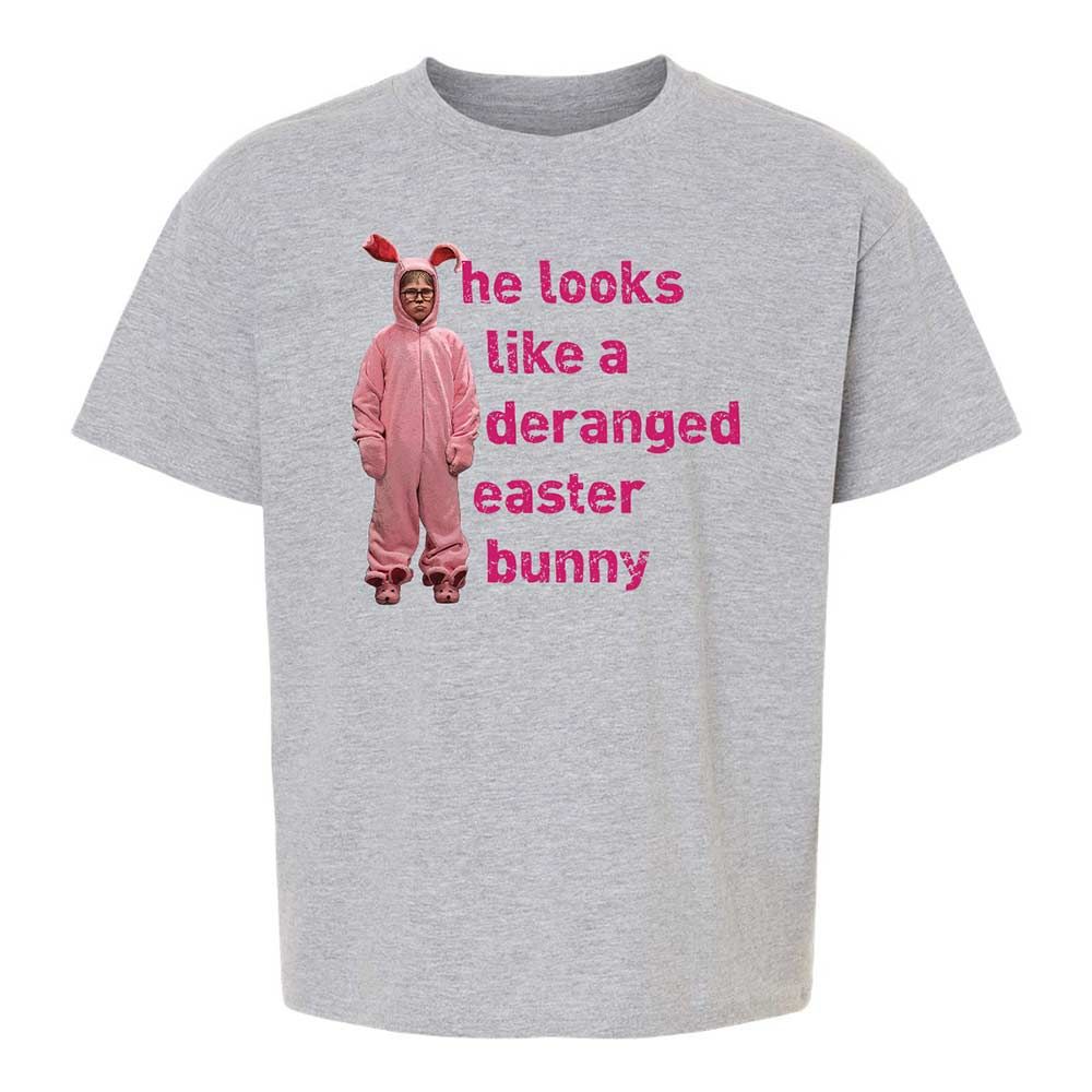 He Looks Like a Deranged Easter Bunny - Sport Grey - 2
