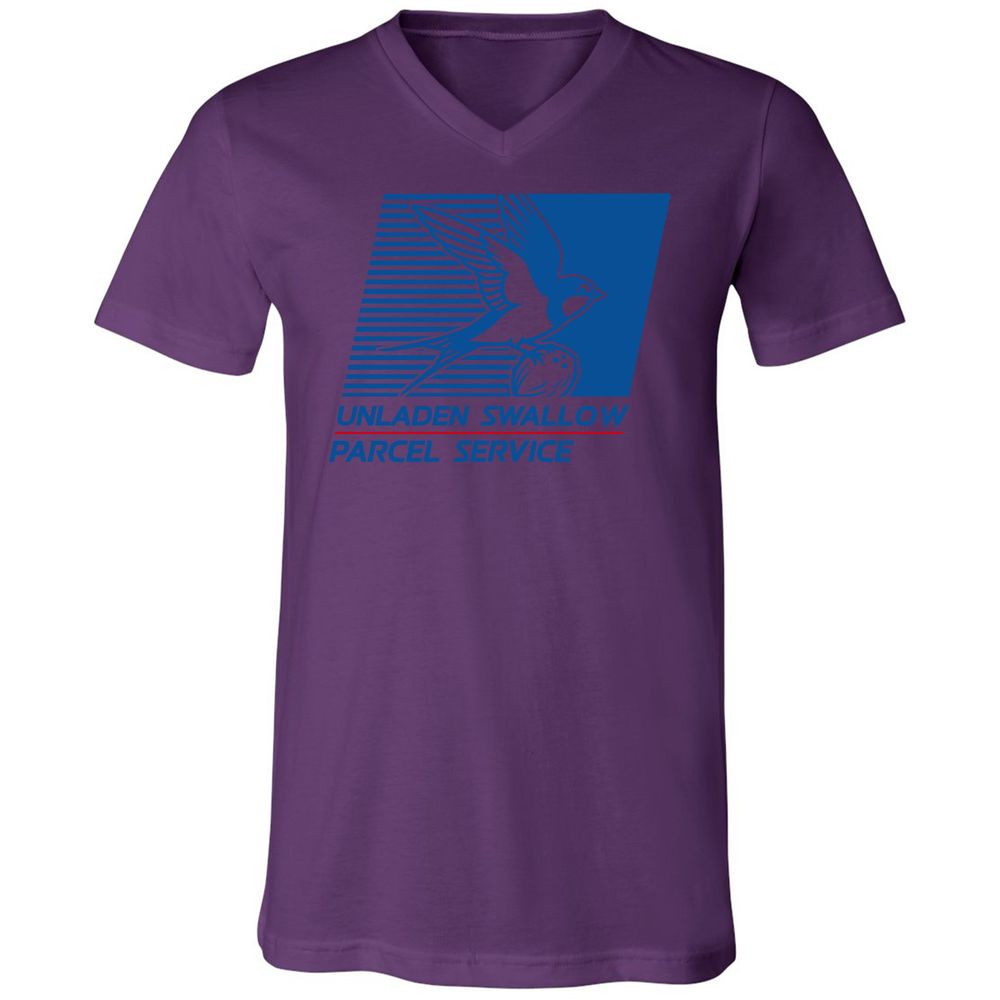 Unisex V-Neck T-Shirt - 55PU75KS - Team Purple - 2